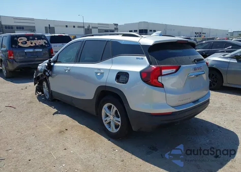 2022 GMC Terrain Fwd Sle из США, поврежденный, VIN 3GKALMEV0NL106356